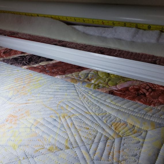 Red Snapper side clamps 12" Bold Notion Quilting