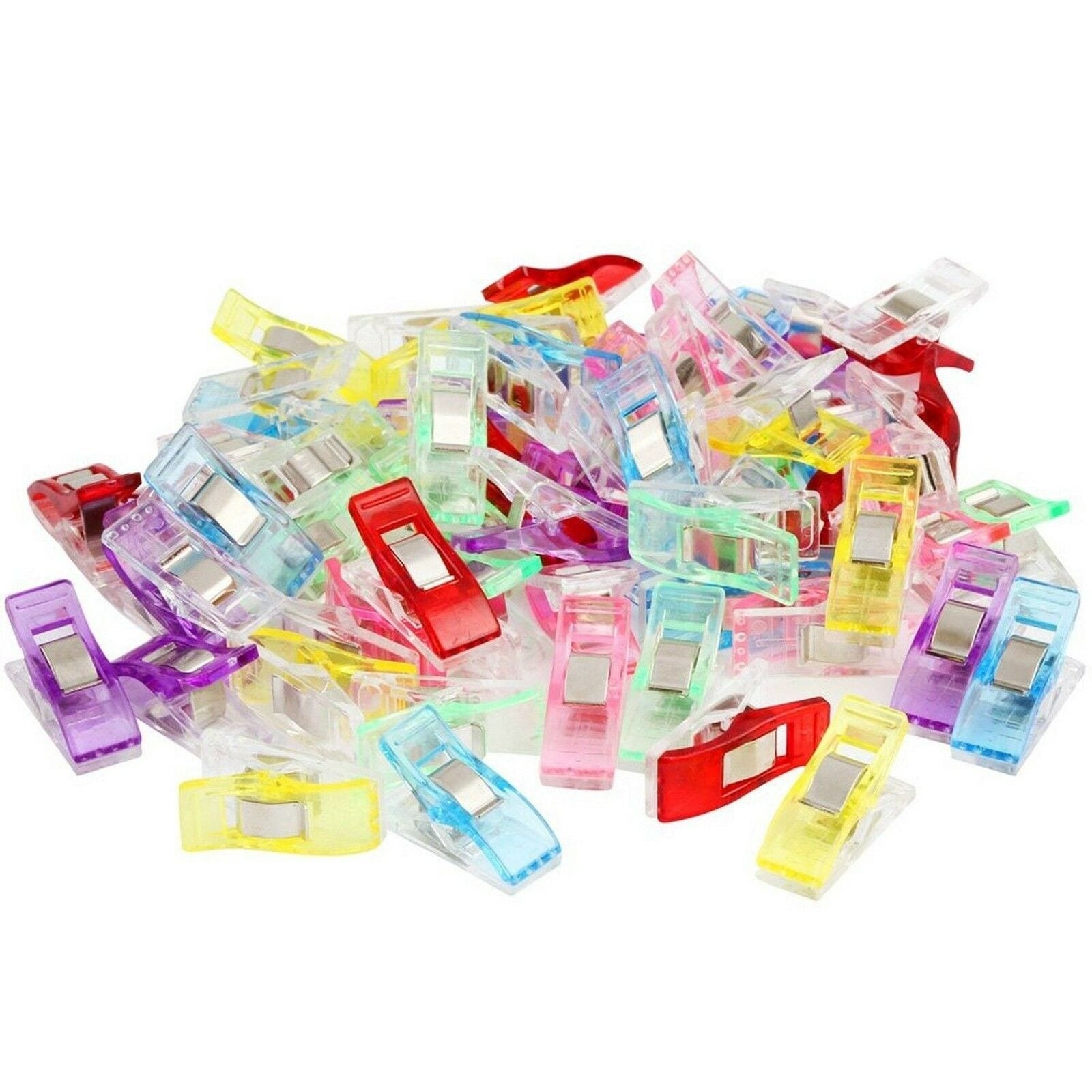 Colorful Multipurpose Mini Plastic 27mm Sewing Clips Quilting Clips