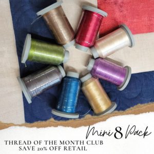 Glide Thread - King Cone and Bobbin Subscription – Threaded Lines