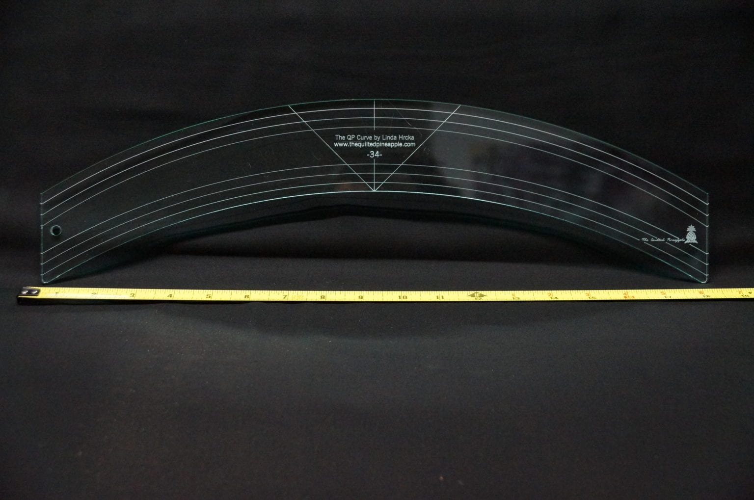 34 Curved Ruler Bold Notion Quilting