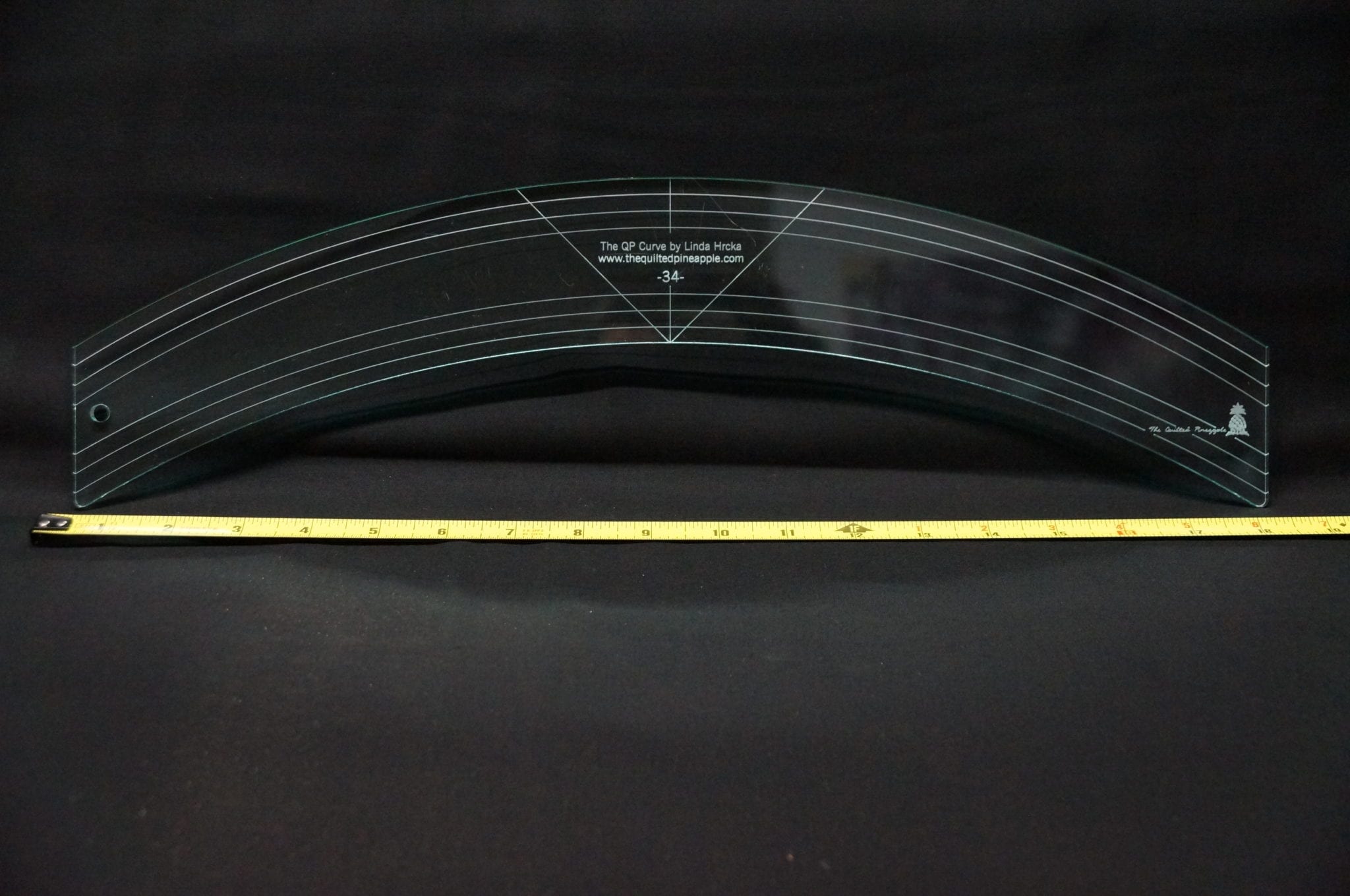 34 Curved Ruler Bold Notion Quilting