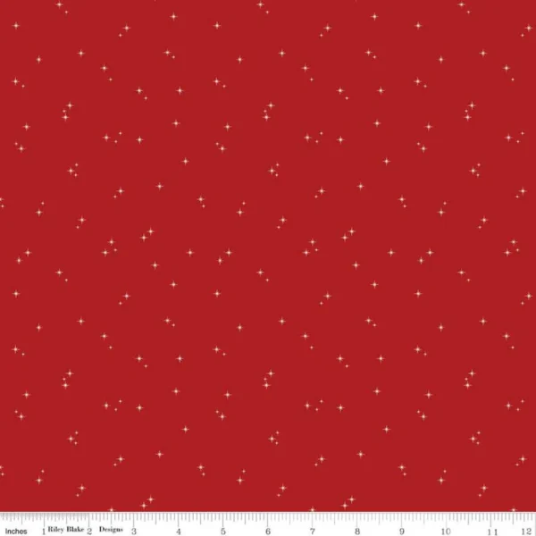 Stars Barn Red