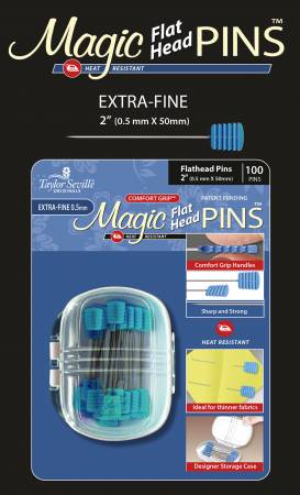 Magic Pins™ Flat Head Extra Fine - 100 count