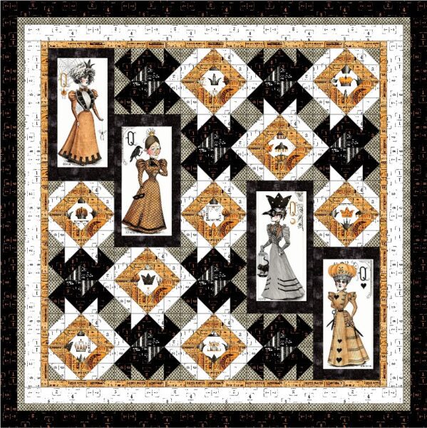 The Queen has Arrived! PDF Download Bold Notion Quilting
