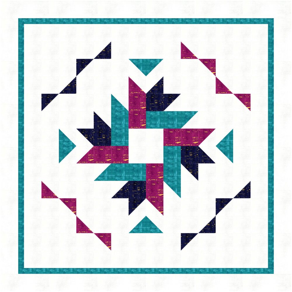 3 yardIntrospection Kit or PDF Pattern Bold Notion Quilting