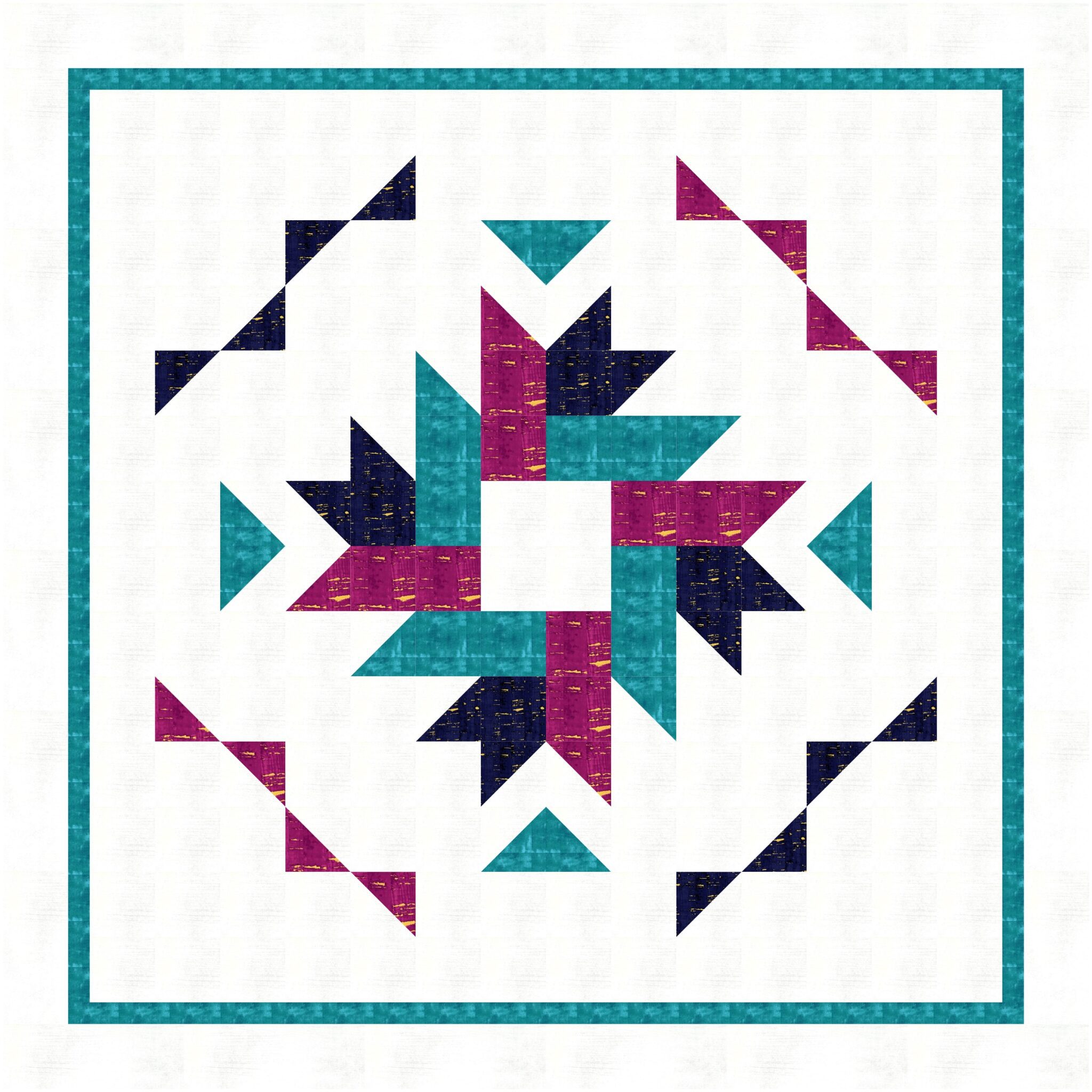 3 yardIntrospection Kit or PDF Pattern Bold Notion Quilting