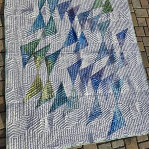 Handmade Quilt  64" x 75" - Image 2