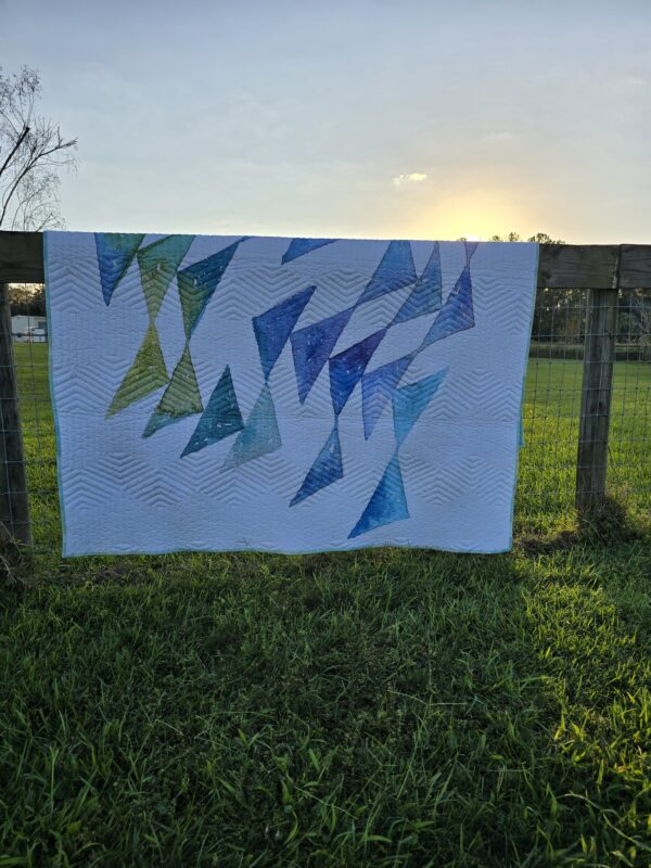 Handmade Quilt  64" x 75"