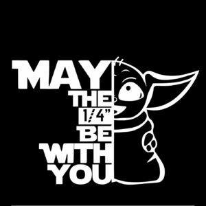 May the 1/4" Be with you - Set White - Image 2