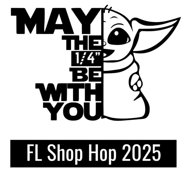 May the 1/4" Be with you - Decal Black