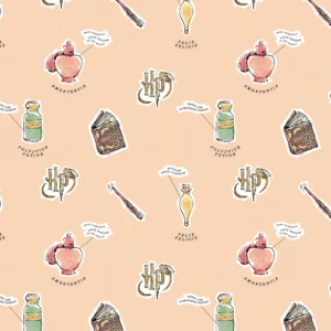 Harry Potter-Peach Watercolors Oddities