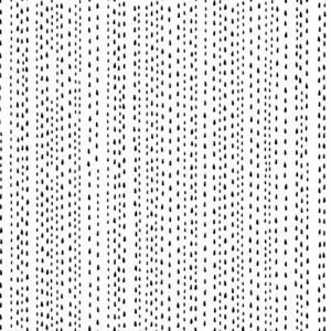 Century Black on White Raindrops