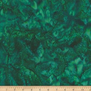Batik Mottled Green 108"