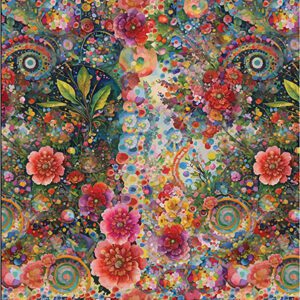 Whimsical Flower Garden Multi 108"-Pre Order 5/26/25