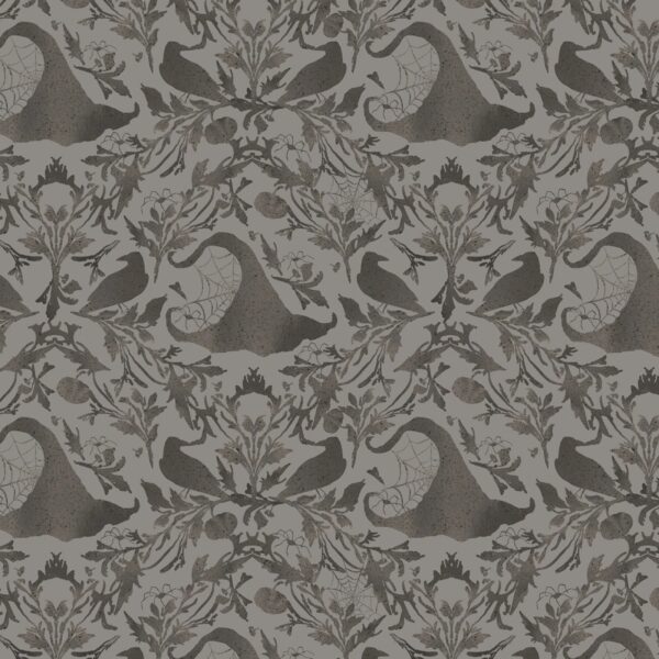 Hocus Pocus-Witch Hat Damask