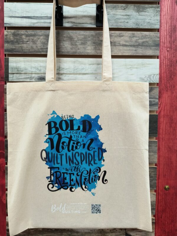 Bold Notion Tote-White