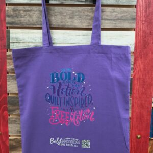 Bold Notion Tote-Purple