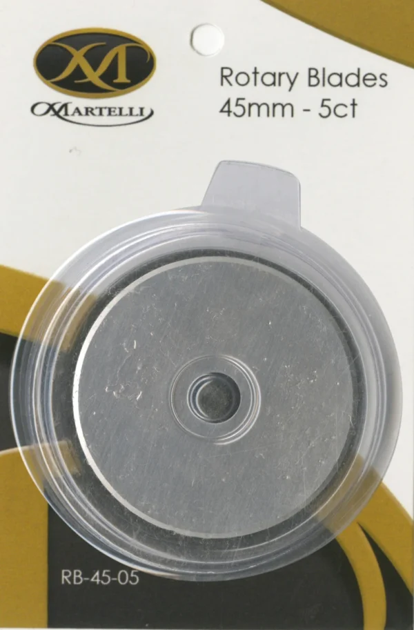 Rotary Blade 45 mm Martelli- Metal Blade 5 pack