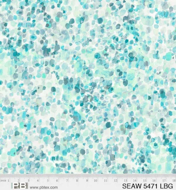 Layered Sea Glass 108"