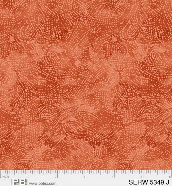 Serene Texture Rust 108"