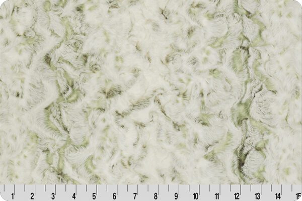 Snowy Owl Basil Luxe Cuddle Cut 2yd
