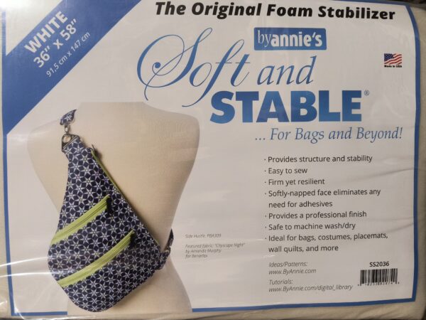 Soft and Stable White Batting Alternative