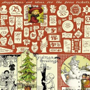 Classic Christmas Collage-Parchment