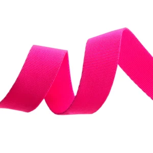 Cosmic Pink EverglowTula Pink Webbing 1"