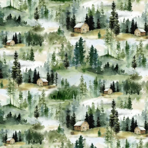 Misty Vistas Forest
