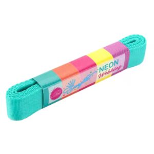 Spirit Teal EverglowTula Pink Webbing 1" - Image 2