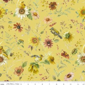 Sunflower Whispers Yellow 108"