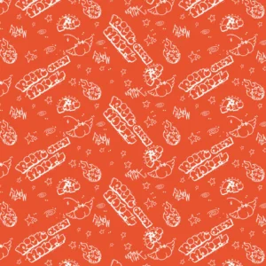 Rick and Morty-Red Doodles