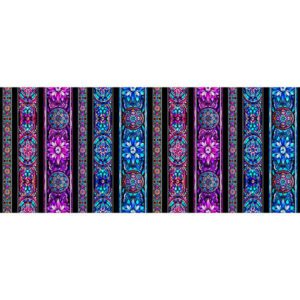 Night Flight Stained Glass Stripe Multi 108" Pre-Order 11/01/25