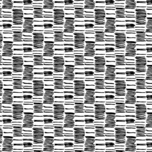 Century Black on White Stripes