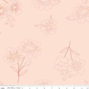 3 Yard by 108" Precut Spring's in Town Blush