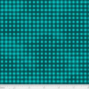 Jewel Checked Gingham Teal