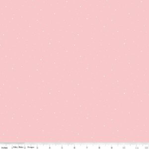 3 Yard by 108" Precut Dapple Dot Frosting Pink