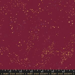 Ruby Star Speckled Metallic Wine Time