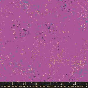 Ruby Star Speckled Metallic Witchy Purple