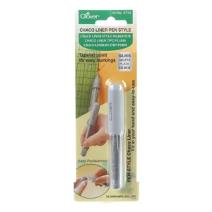 Clover Chaco Liner Pen Silver
