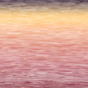 Pansy Watercolor Ombre 108"