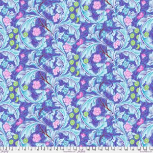 LG Leicester Cobalt 108" Kaffe Fassett