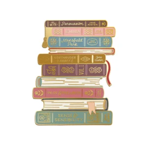 Stacked Books Needle Minder