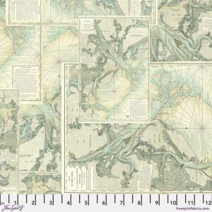 Teal Map-Tim Holtz