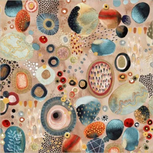 Flora & Form Geode Fire Opal 44"