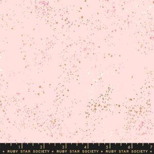 Ruby Star Speckled Metallic Pale Pink