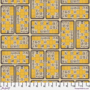 Yellow Numbers-Tim Holtz
