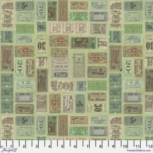 Green Tickets-Tim Holtz