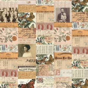 Orange Collage-Tim Holtz