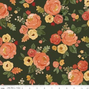 3 Yard by 108" Precut Happy Fall Days Forest